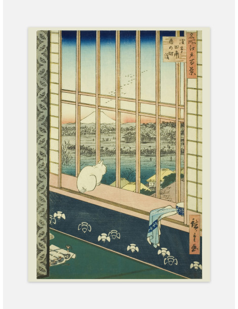 "Asakusa Rice Fields and Torinomachi Festival" - Utagawa Hiroshige
